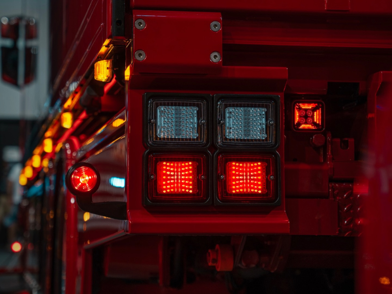 Rear light square - selection of squares LED rear lights