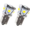 Ba15s LED lamp wit 12 volt - 24 volt voor vrachtwagen, bestelwagen, auto, trailer, aanhanger en meer - EAN: 6090450941996