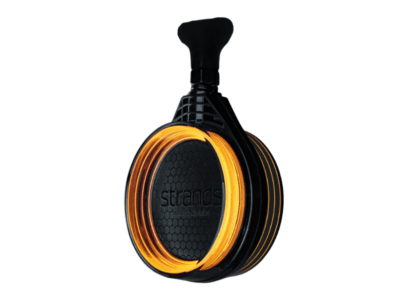 Strands FOR9T spiegellamp oranje - IP67 - Spaanse pinker - 12 & 24 volt - diameter 109 mm - auto, vrachtwagen, tractor en meer