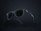 Strands Sonnenbrille schwarz - EN ISO 12312-1 - UV400-Schutz - Kat. 3 Gläser - einzigartiges Strands-Merchandise - leichte Sonnenbrille - SLD12 