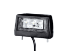 Horpol LTD21110 license plate light - EAN: 5901958821103 - Black housing - 3 LED's - ECE R4 certification - IP67 - HOR 79