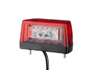 Horpol LTD2111 license plate light - EAN: 5901958821110 - Red housing - 6 LED's - ECE R4 certification - IP67 - HOR 79