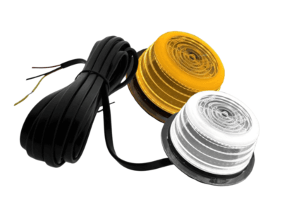 M-LED Halo breedtelamp unit - oranje/wit - voor auto, vrachtwagen, camper, aanhanger en meer - ECE R148 keurmerk - voor 12&24V - EAN: 8721302892057