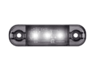 Truckled L1317 markeringslamp wit - voor auto, vrachtwagen, camper, tractor en meer - 12 & 24 volt - SMOKE - IP67 - R148 keurmerk -ECER10 - 3 LED
