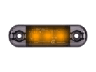 Truckled L1318 markeringslamp oranje - voor auto, vrachtwagen, camper, tractor en meer - 12 & 24 volt - SMOKE - IP67 - R148 keurmerk -ECER10 - 3 LED