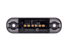 Truckled L1321 markeringslamp oranje - voor auto, vrachtwagen, camper, tractor en meer - 12 & 24 volt - SMOKE - IP67 - R148 keurmerk -ECER10 - 6 LED