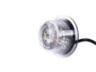 Tralert MB-3000 LED-Einheit - klar - mit Blinker - 3 Farben - STERN-Form - 5 Meter Anschlusskabel - für die dänische Begrenzungsleuchte