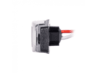 Truckled L2254 marker light white - for car, truck, camper, tractor and more - 12 & 24 volt - IP67 - 6 LED's - R148 certification