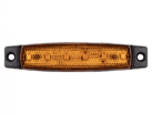 Truckled L2256 marker light orange - for car, truck, camper, tractor and more - 12 & 24 volt - IP67 - 6 LED's - R148 certification