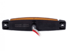 Truckled L2256 marker light orange - for car, truck, camper, tractor and more - 12 & 24 volt - IP67 - 6 LED's - R148 certification