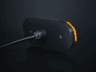 Strands marker lamp Aura with orange LED lighting and strobe