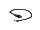 DT2 connector cable 50cm - female connection - Deutsch DT2 plug - 2 x 1.5mm² cable - suitable for 12 & 24V - max 156W