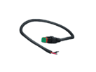 DT2 connector cable 50cm - female connection - Deutsch DT2 plug - 2 x 1.5mm² cable - suitable for 12 & 24V - max 156W