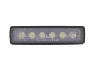M-LED Force werklamp 18W - lichtgewicht LED werklamp voor 12 & 24 volt - met 6 LED's - 1250 lumen - IP67 en IP69K - WL433 - EAN: 8721302891876