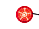Tralert Umrissleuchte Modul rot - mit - Stern-Optik - 5 Meter Anschlusskabel - für die dänische Umrissleuchte