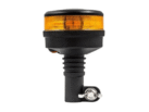 Tralert ZL602 DIN beacon - orange - ECE R65 class - Tralert S07ZL602AA - DIN pole mount - 10 flashing and rotating patterns - 12 and 24 volt