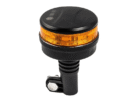 Tralert ZL602 DIN beacon - orange - ECE R65 class - Tralert S07ZL602AA - DIN pole mount - 10 flashing and rotating patterns - 12 and 24 volt