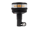 Tralert ZL602 DIN beacon - clear - ECE R65 class - Tralert S07ZL602AC - DIN pipe mount - 10 patterns flashing and rotating - 12 and 24 volt