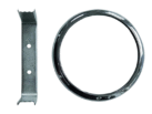 Tralert Chromring für runde Rücklichter - Durchmesser ist 140mm - VAC-140CB